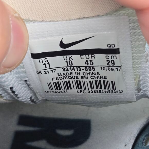 Nike Mens 11 Zoom Streak 6 Gray Green Gym Athletic Daily Running Shoe 831413-005 - Picture 12 of 12